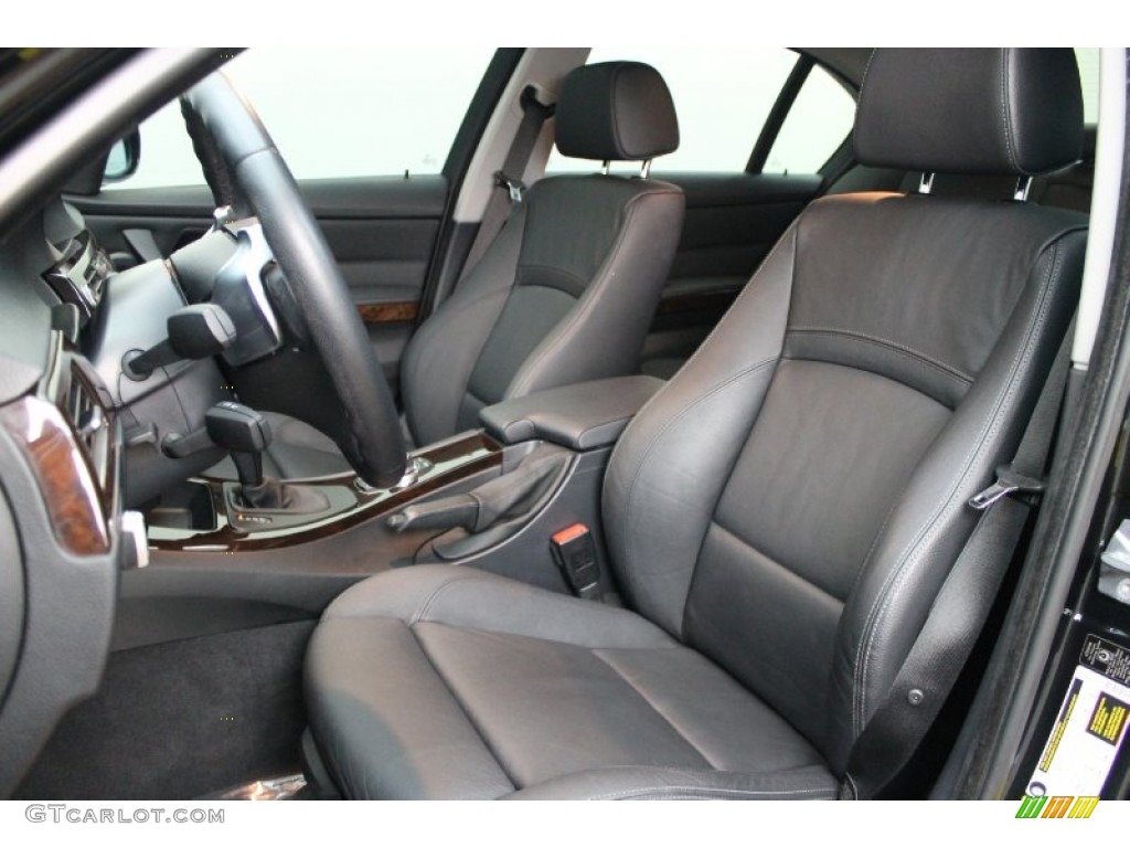 2010 3 Series 335i Sedan - Black Sapphire Metallic / Black photo #19