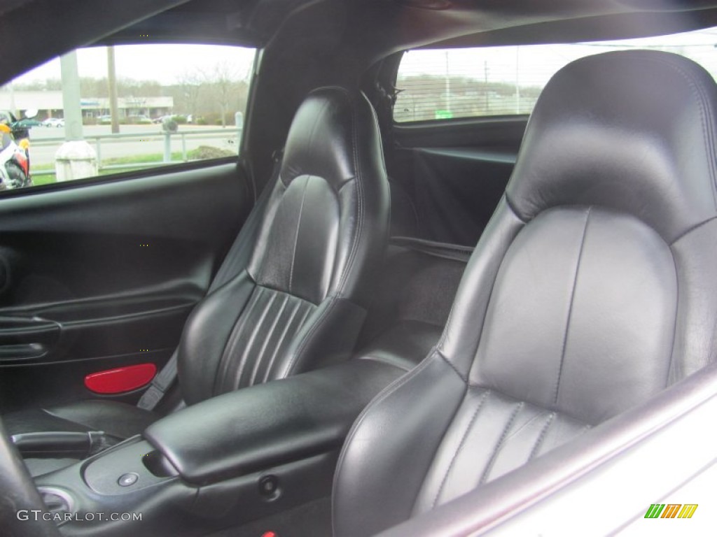 2000 Corvette Coupe - Light Pewter Metallic / Black photo #8