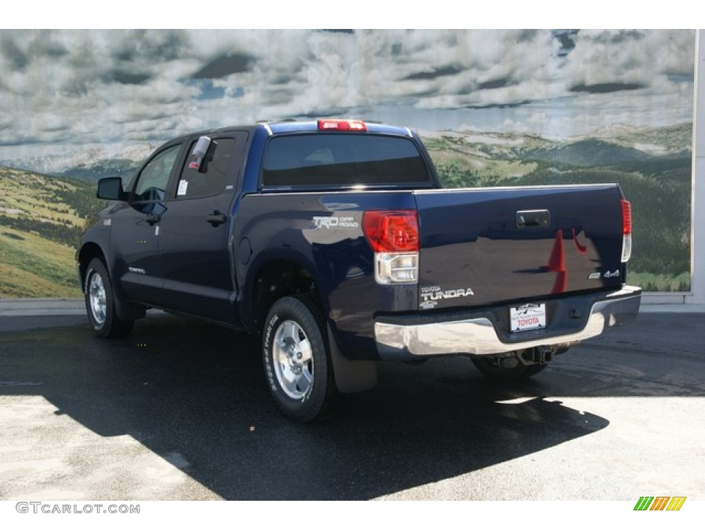 2013 Tundra SR5 CrewMax 4x4 - Nautical Blue Metallic / Sand Beige photo #2