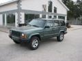 Forest Green Pearl 2000 Jeep Cherokee Sport 4x4 Exterior