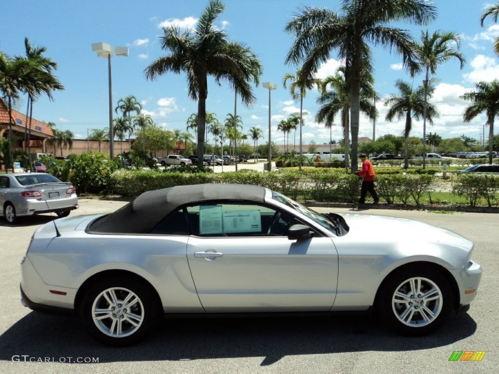 Ingot Silver Metallic 2012 Ford Mustang V6 Convertible Exterior Photo #80654738