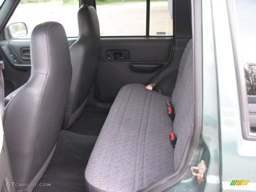 2000 Cherokee Sport 4x4 - Forest Green Pearl / Agate Black photo #9