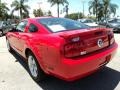 2008 Torch Red Ford Mustang V6 Premium Coupe  photo #9