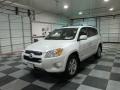 2010 Blizzard White Pearl Toyota RAV4 Limited V6  photo #3