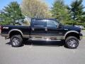 2005 Black Ford F350 Super Duty Lariat Crew Cab 4x4  photo #17