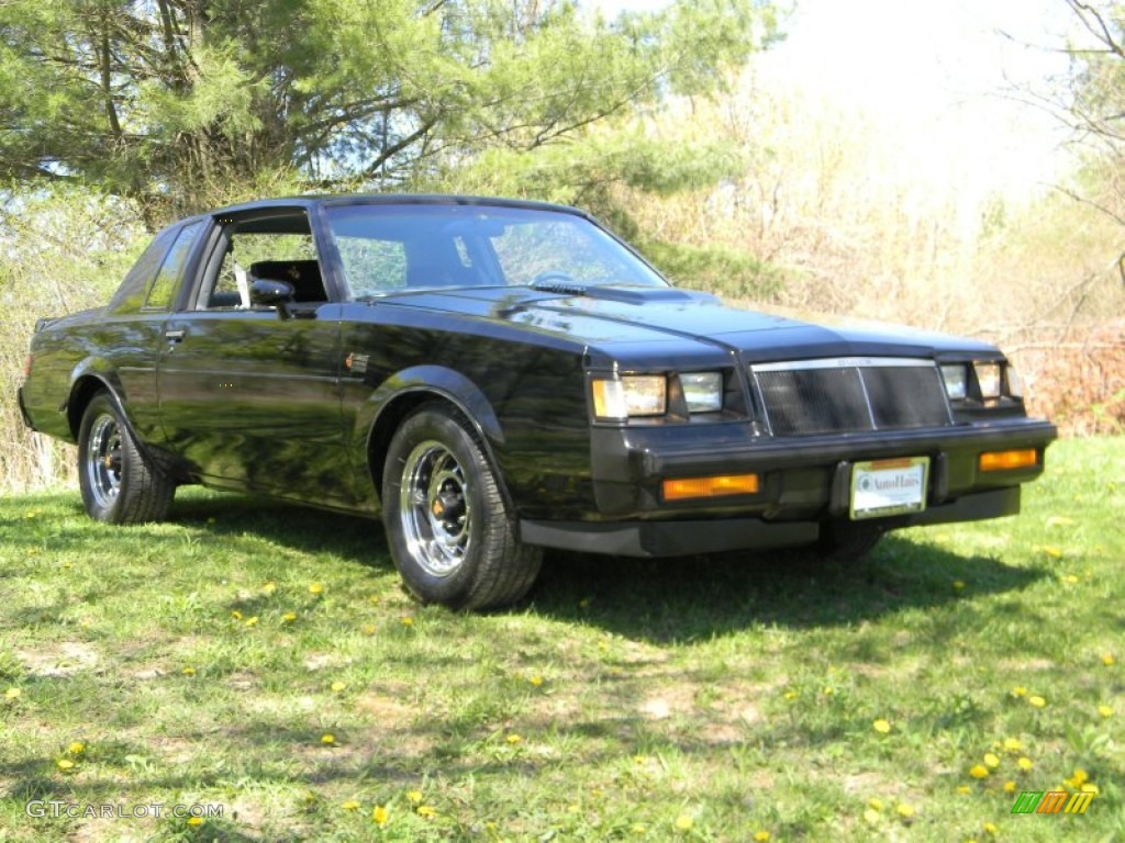 Black 1986 Buick Regal T-Type Grand National Exterior Photo #80657478