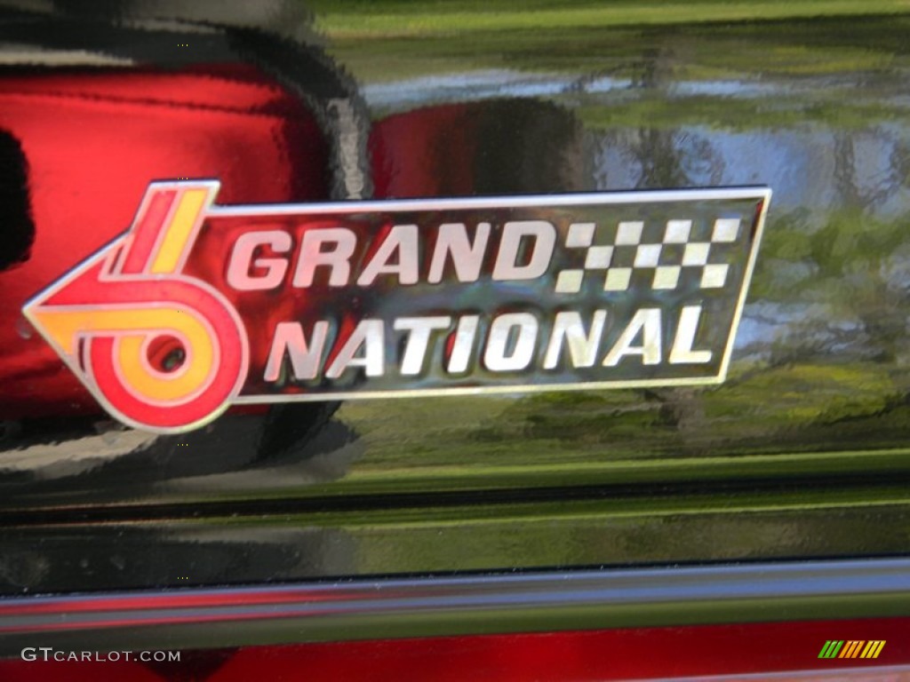 1986 Buick Regal T-Type Grand National Marks and Logos Photo #80657751