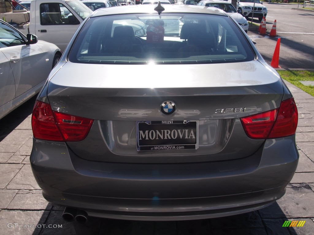 2010 3 Series 328i Sedan - Space Gray Metallic / Black photo #10