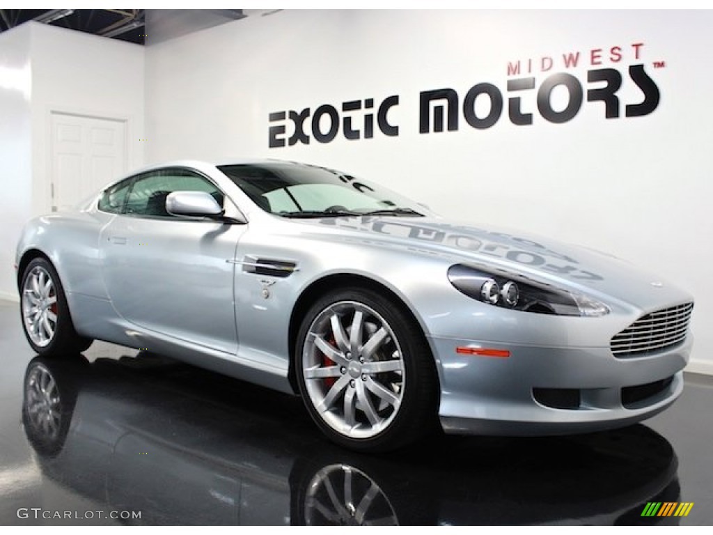 2005 DB9 Coupe - Titanium Silver / Grey photo #4