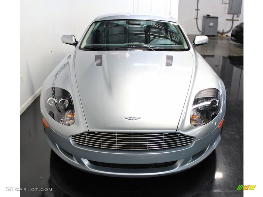 Titanium Silver 2005 Aston Martin DB9 Coupe Exterior Photo #80658618