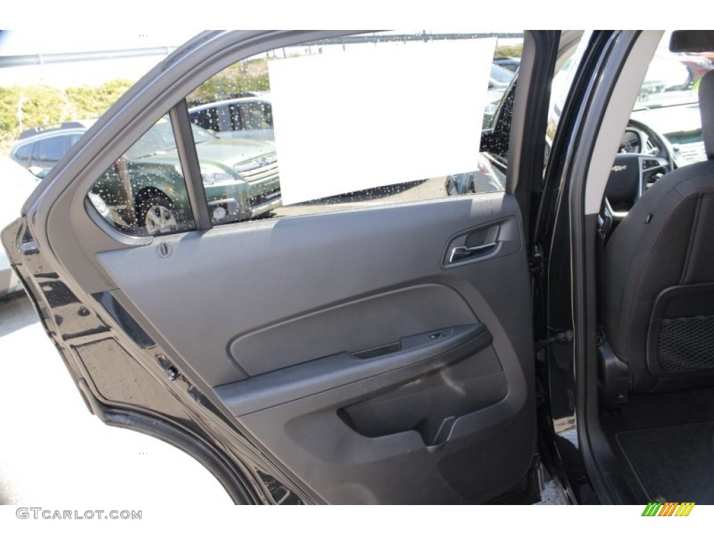 2011 Equinox LT AWD - Black Granite Metallic / Jet Black photo #20