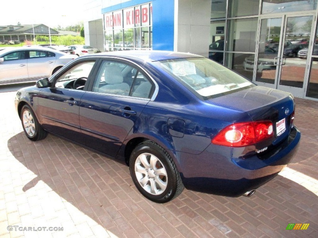 2006 Optima LX V6 - Imperial Blue / Gray photo #2