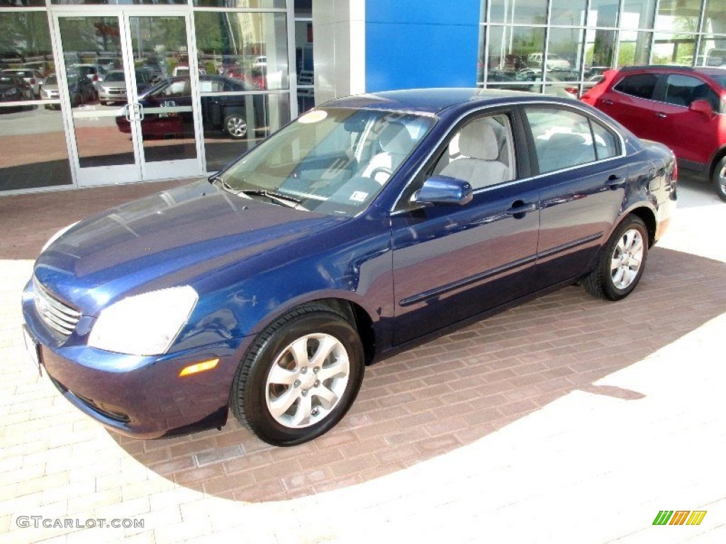 2006 Optima LX V6 - Imperial Blue / Gray photo #10