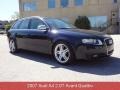 Deep Sea Blue Pearl Effect 2007 Audi A4 2.0T quattro Avant