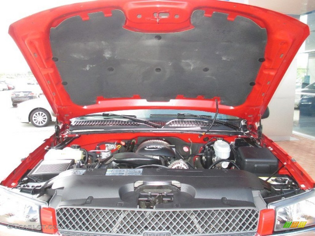 2004 Silverado 1500 LS Extended Cab 4x4 - Sport Red Metallic / Dark Charcoal photo #16