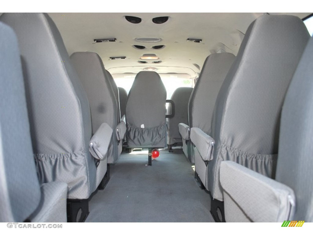 2008 E Series Van E350 Super Duty XLT Extended Passenger - Oxford White / Medium Flint photo #7