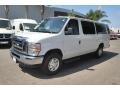 2008 Oxford White Ford E Series Van E350 Super Duty XLT Extended Passenger  photo #10