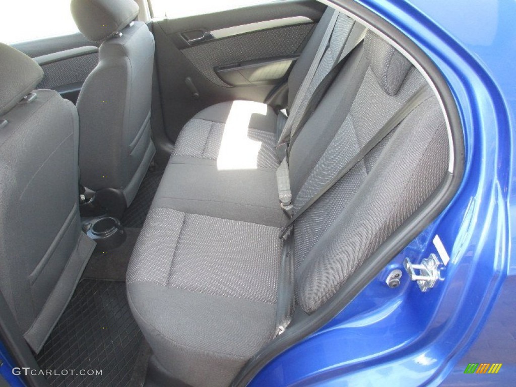 2008 Aveo LS Sedan - Bright Blue Metallic / Charcoal photo #20