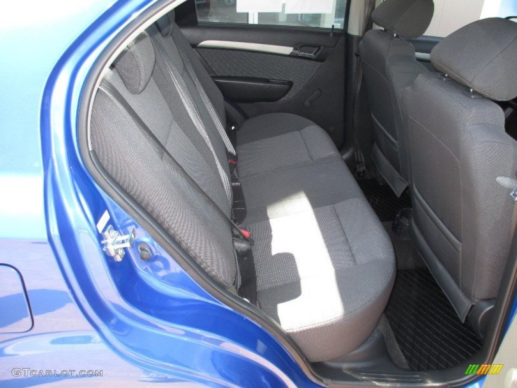 2008 Aveo LS Sedan - Bright Blue Metallic / Charcoal photo #22