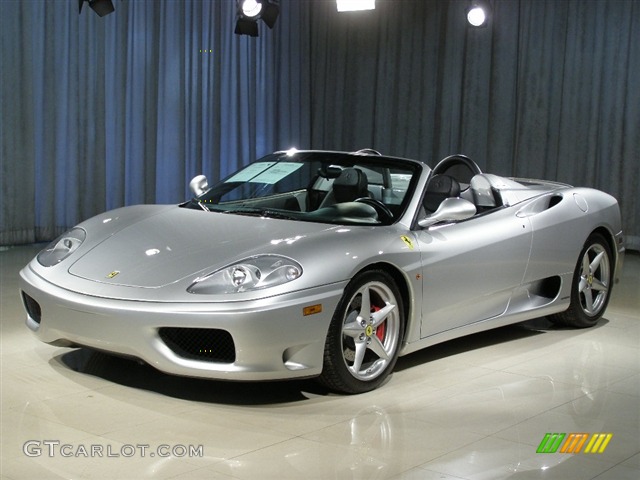 Silver 2001 Ferrari 360 Spider Exterior Photo #80664