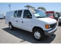 Oxford White - E Series Van E350 Commercial Extended Photo No. 1