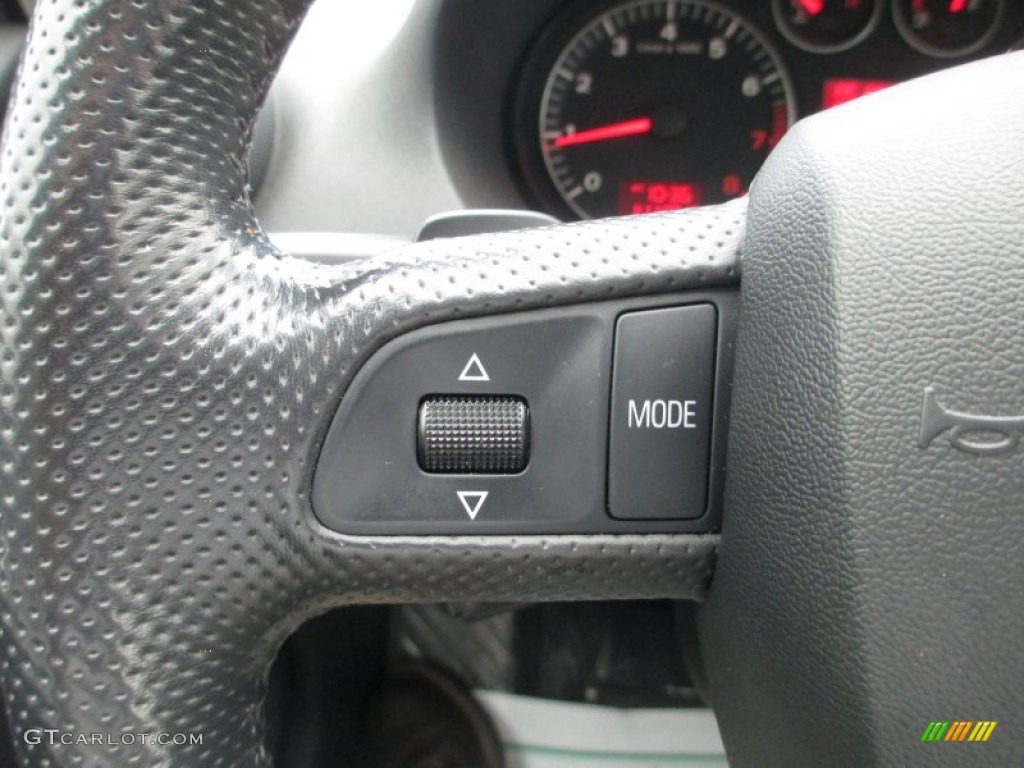 2008 A3 2.0T - Ice Silver Metallic / Black photo #23