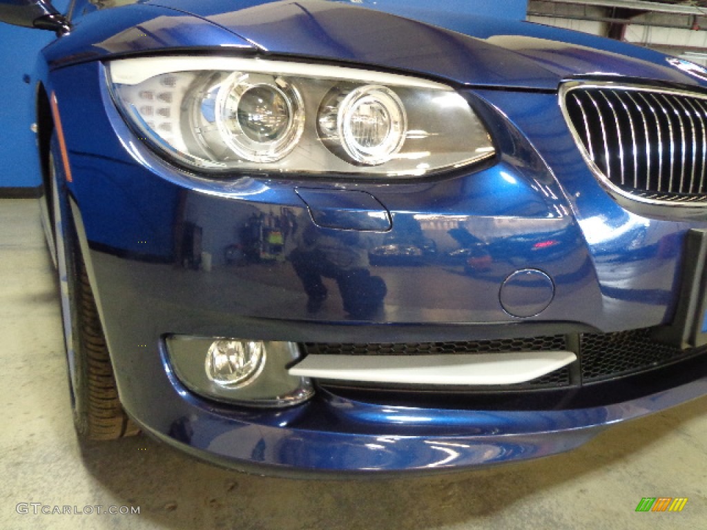 2011 3 Series 335i xDrive Coupe - Deep Sea Blue Metallic / Saddle Brown Dakota Leather photo #4