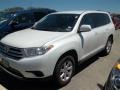 2011 Blizzard White Pearl Toyota Highlander   photo #1