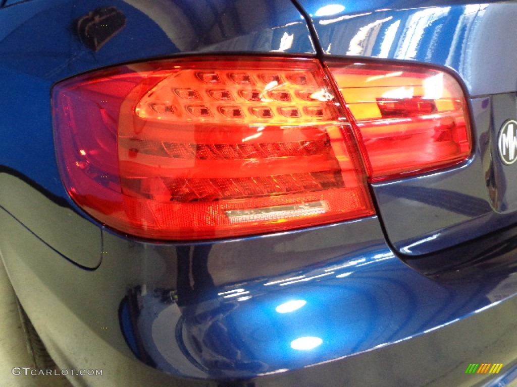 2011 3 Series 335i xDrive Coupe - Deep Sea Blue Metallic / Saddle Brown Dakota Leather photo #11