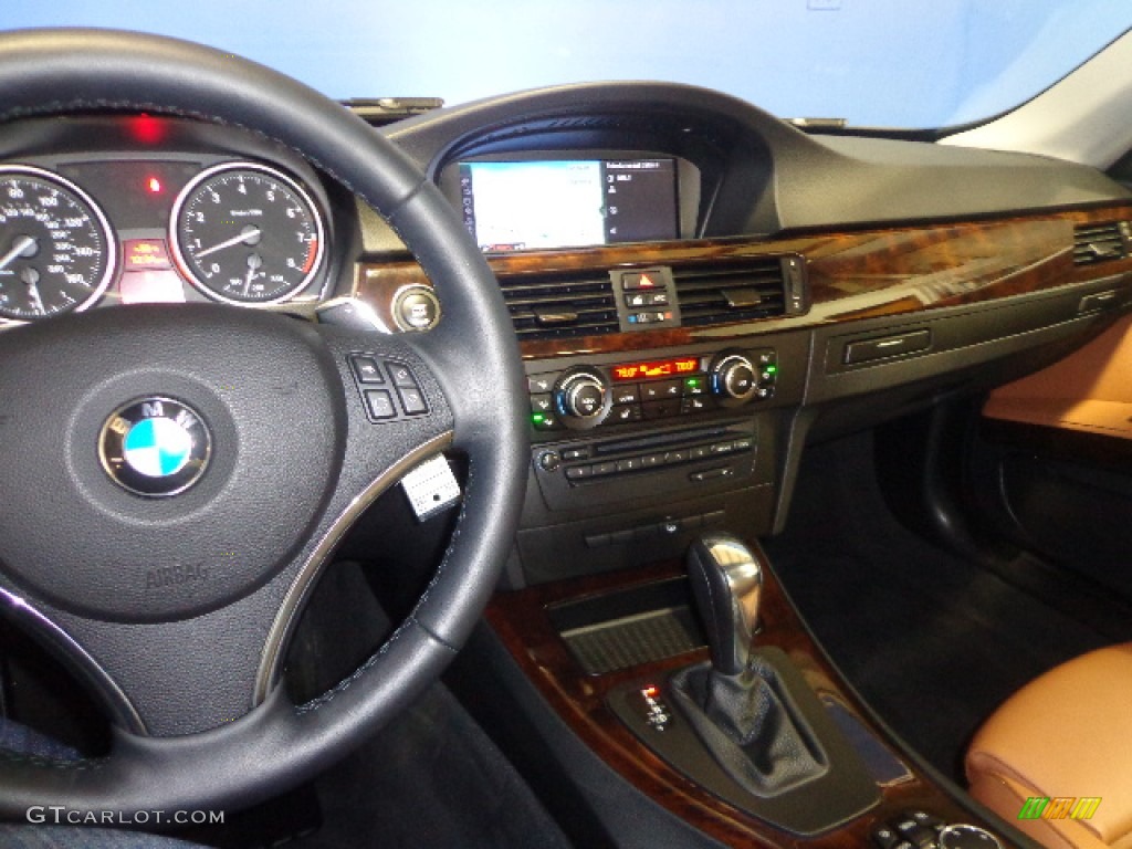 2011 3 Series 335i xDrive Coupe - Deep Sea Blue Metallic / Saddle Brown Dakota Leather photo #26