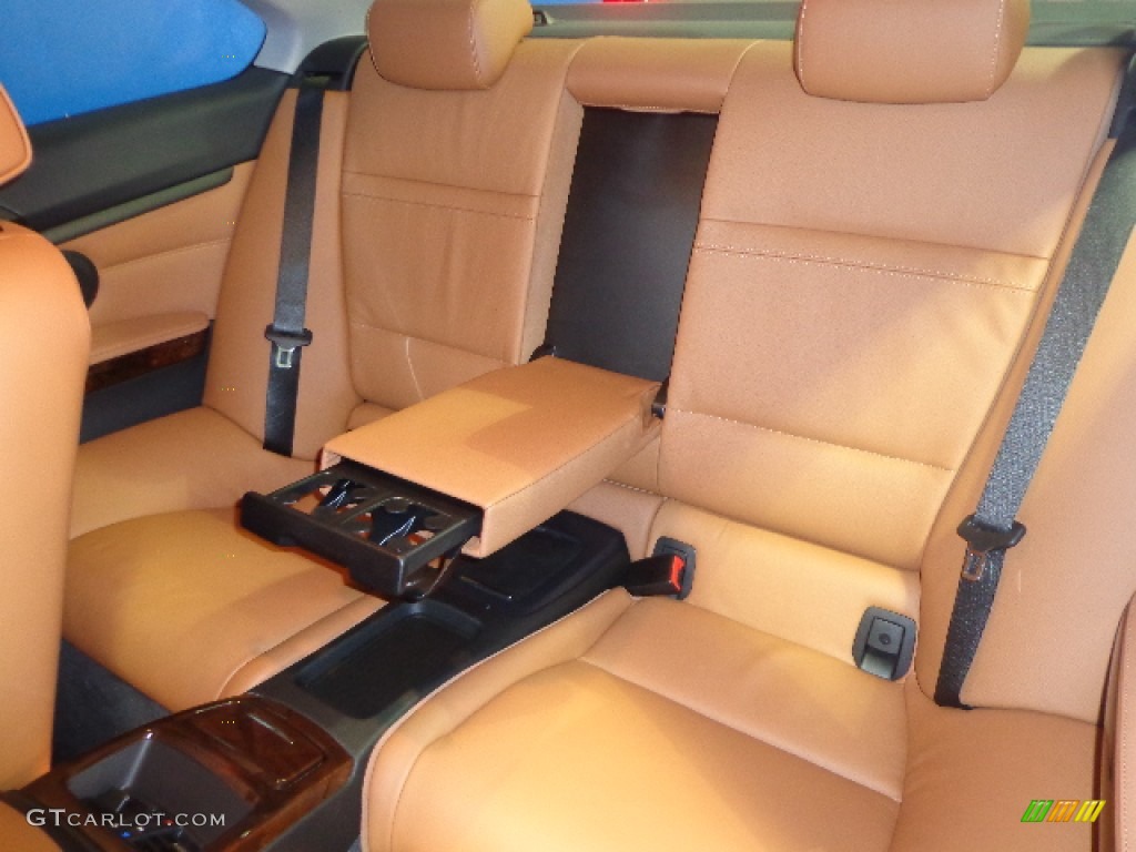 2011 3 Series 335i xDrive Coupe - Deep Sea Blue Metallic / Saddle Brown Dakota Leather photo #28