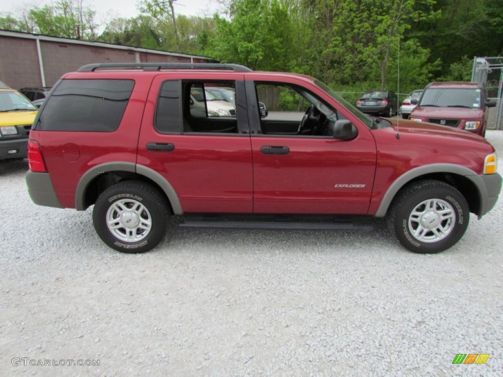 Toreador Red Metallic 2002 Ford Explorer XLS 4x4 Exterior Photo #80664773