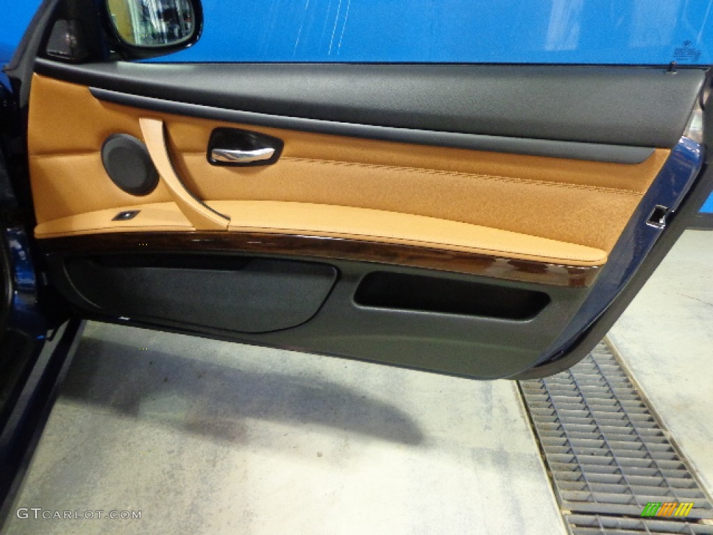 2011 3 Series 335i xDrive Coupe - Deep Sea Blue Metallic / Saddle Brown Dakota Leather photo #31