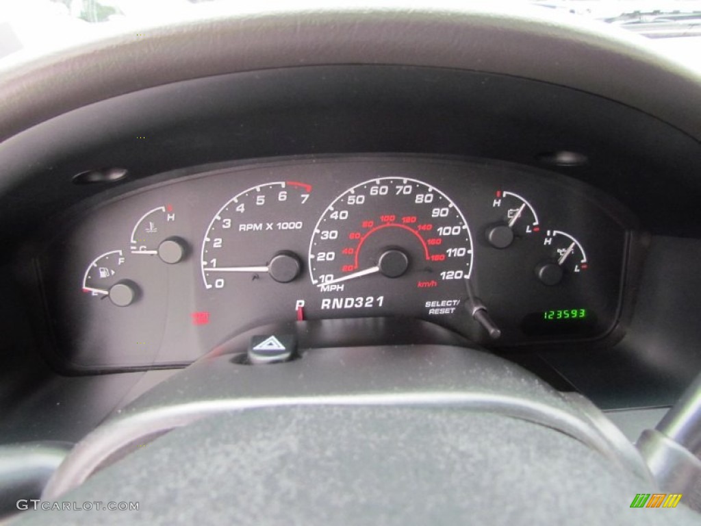2002 Ford Explorer XLS 4x4 Gauges Photo #80665292
