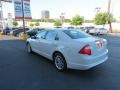 2011 White Suede Ford Fusion SEL  photo #5