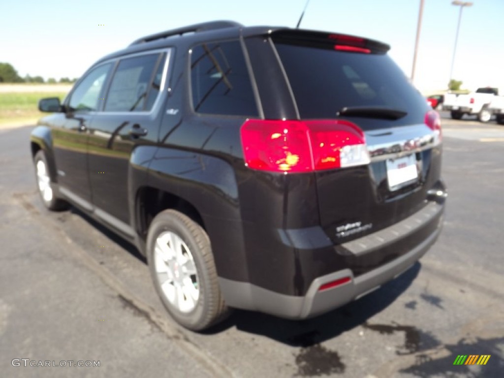 2013 Terrain SLT - Carbon Black Metallic / Jet Black photo #7