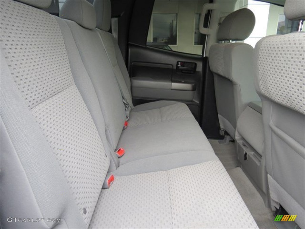 2011 Tundra Double Cab - Super White / Graphite Gray photo #14