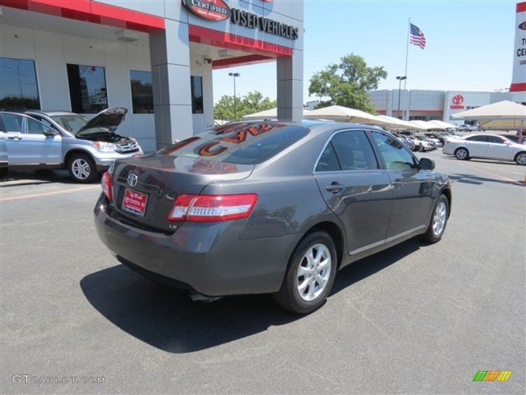 2011 Camry LE - Magnetic Gray Metallic / Ash photo #7