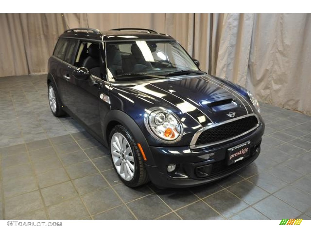 2012 Cooper S Clubman - Reef Blue Metallic / Carbon Black photo #4