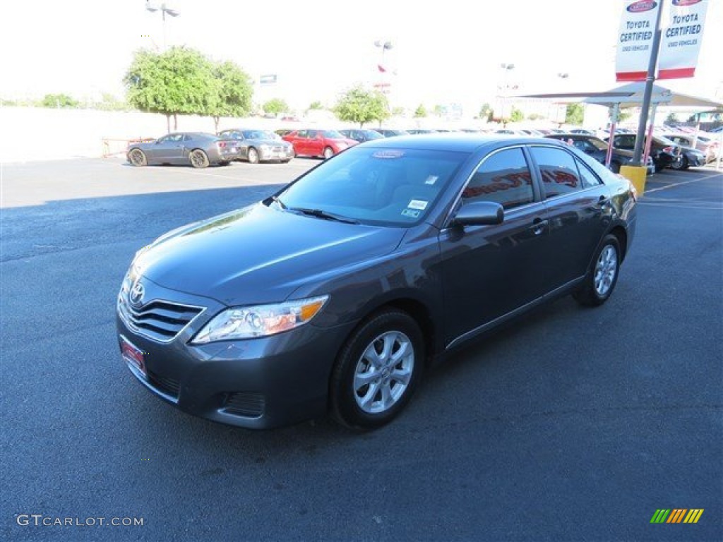 2011 Camry LE - Magnetic Gray Metallic / Ash photo #21