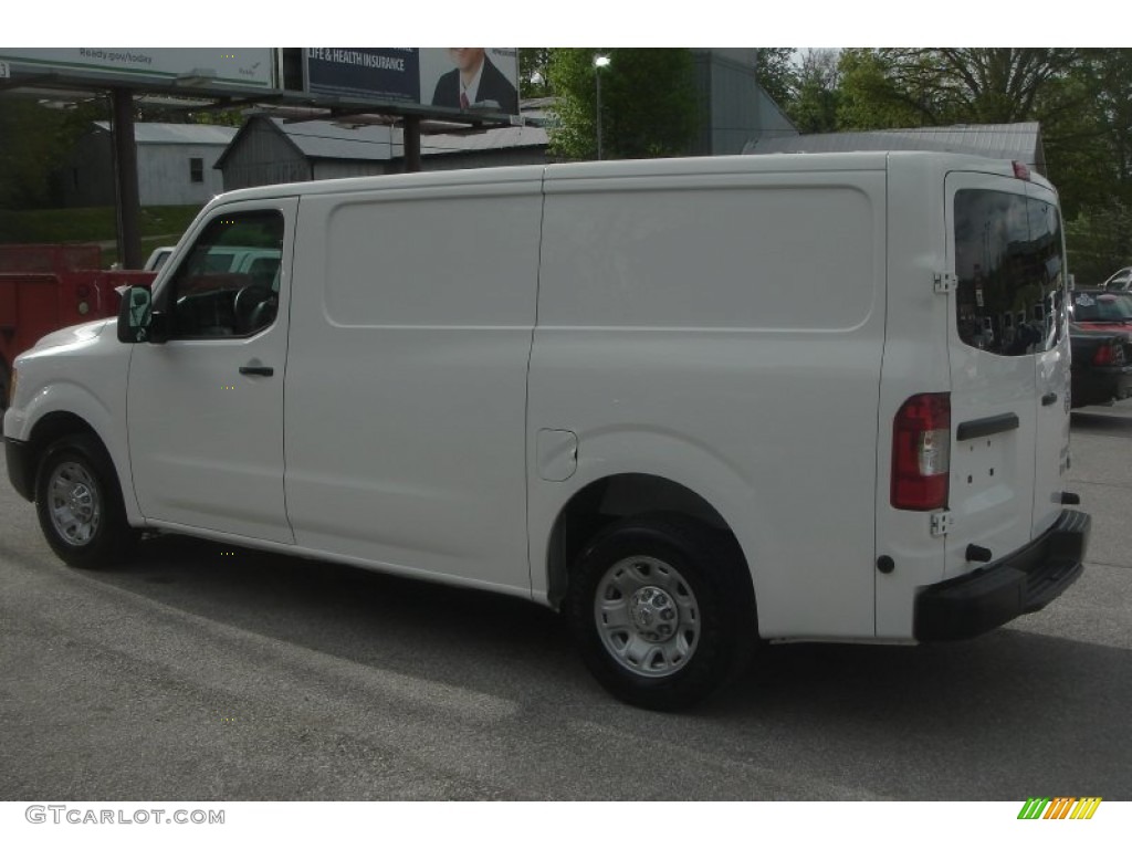 2012 NV 2500 HD S - Blizzard White / Charcoal photo #1
