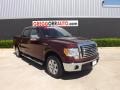 2010 Royal Red Metallic Ford F150 Lariat SuperCrew  photo #1