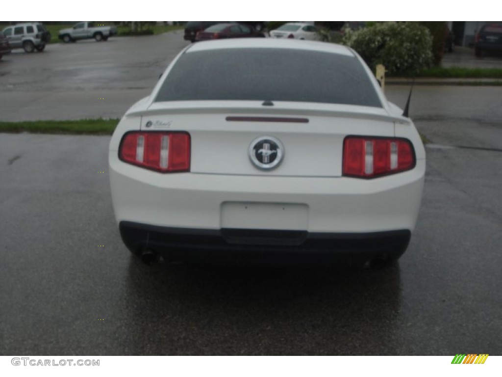 2011 Mustang V6 Premium Coupe - Performance White / Charcoal Black photo #3