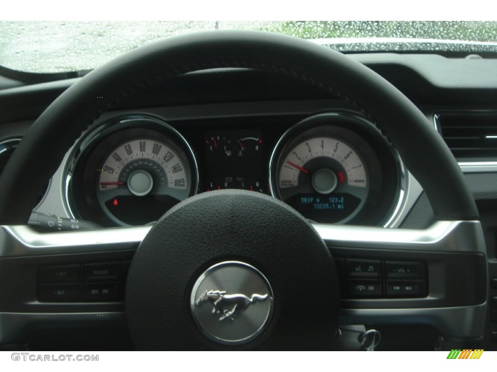 2011 Mustang V6 Premium Coupe - Performance White / Charcoal Black photo #8