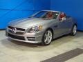 Paladium Silver Metallic - SLK 350 Roadster Photo No. 4