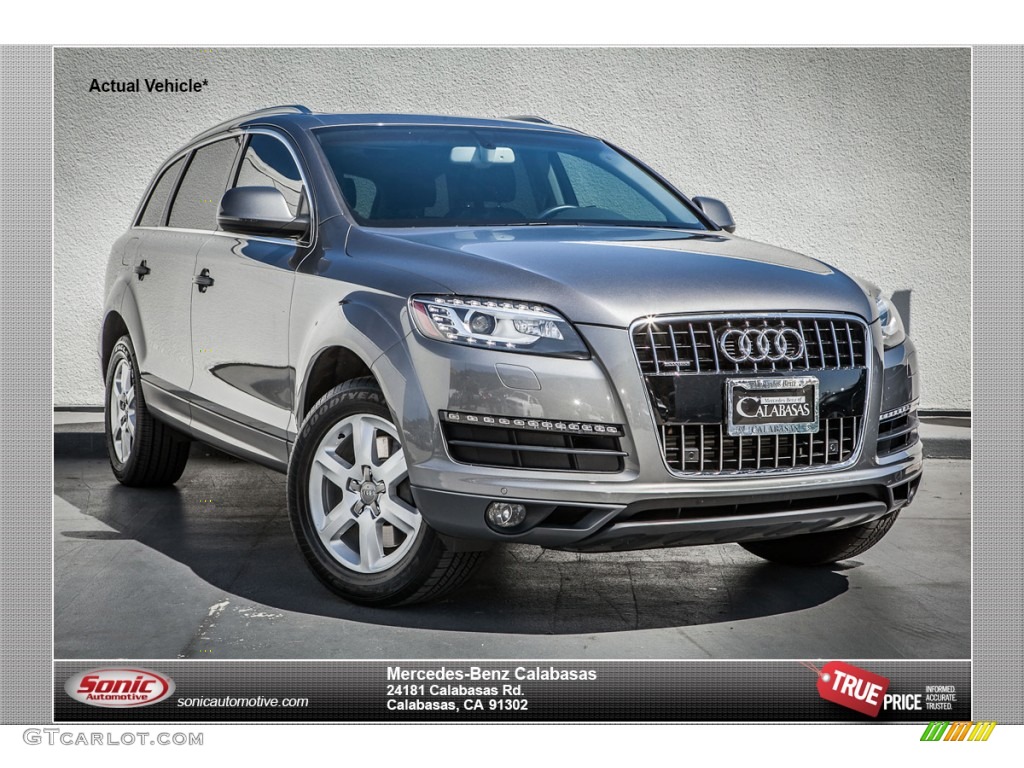 2010 Q7 3.6 Premium Plus quattro - Daytona Gray Pearl Effect / Black photo #1