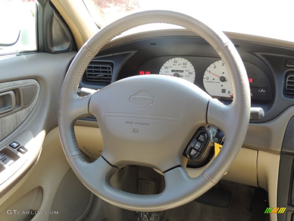 1999 Altima SE Limited - Cloud White / Blond photo #12