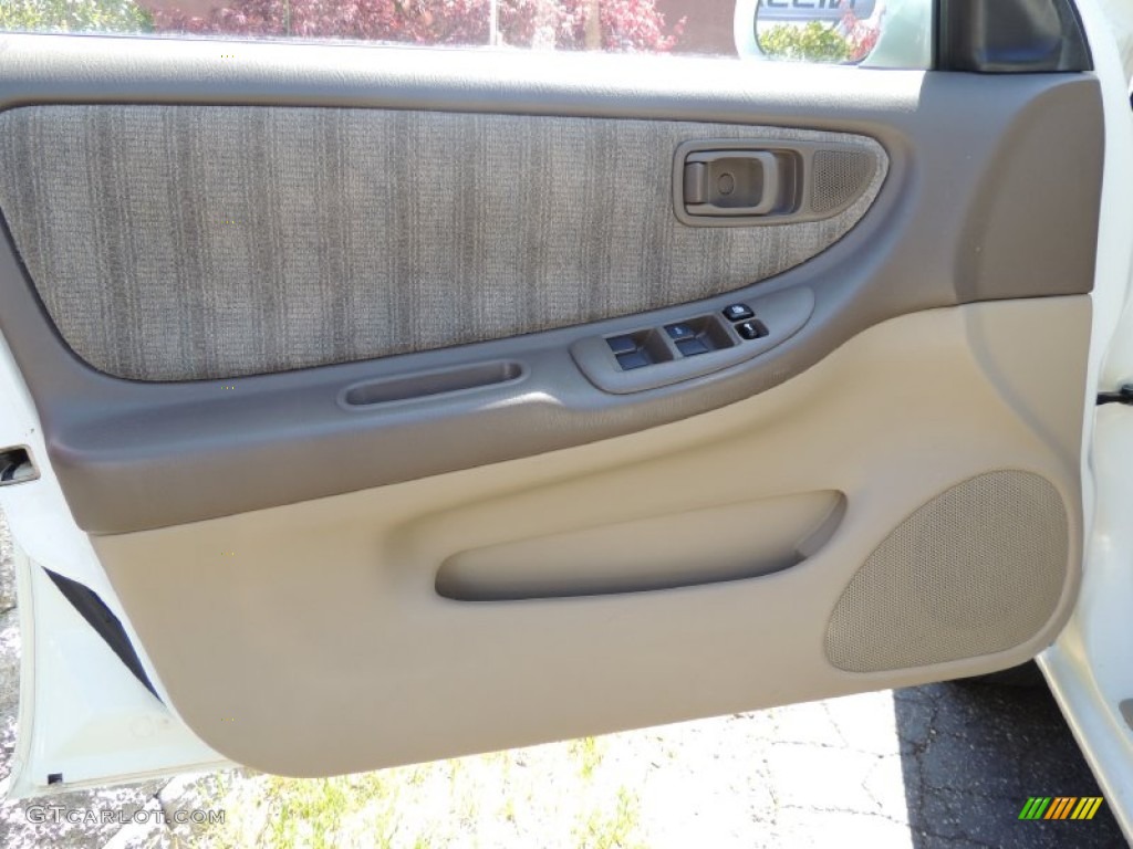 1999 Altima SE Limited - Cloud White / Blond photo #14