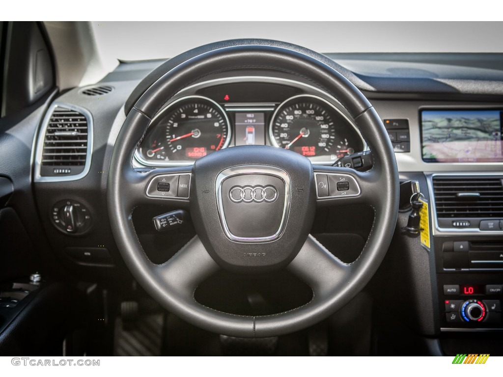 2010 Audi Q7 3.6 Premium Plus quattro Steering Wheel Photos