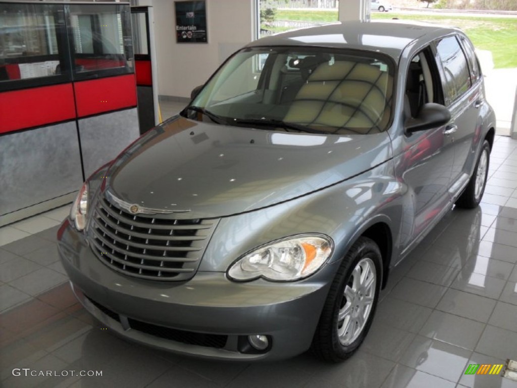 Silver Steel Metallic Chrysler PT Cruiser